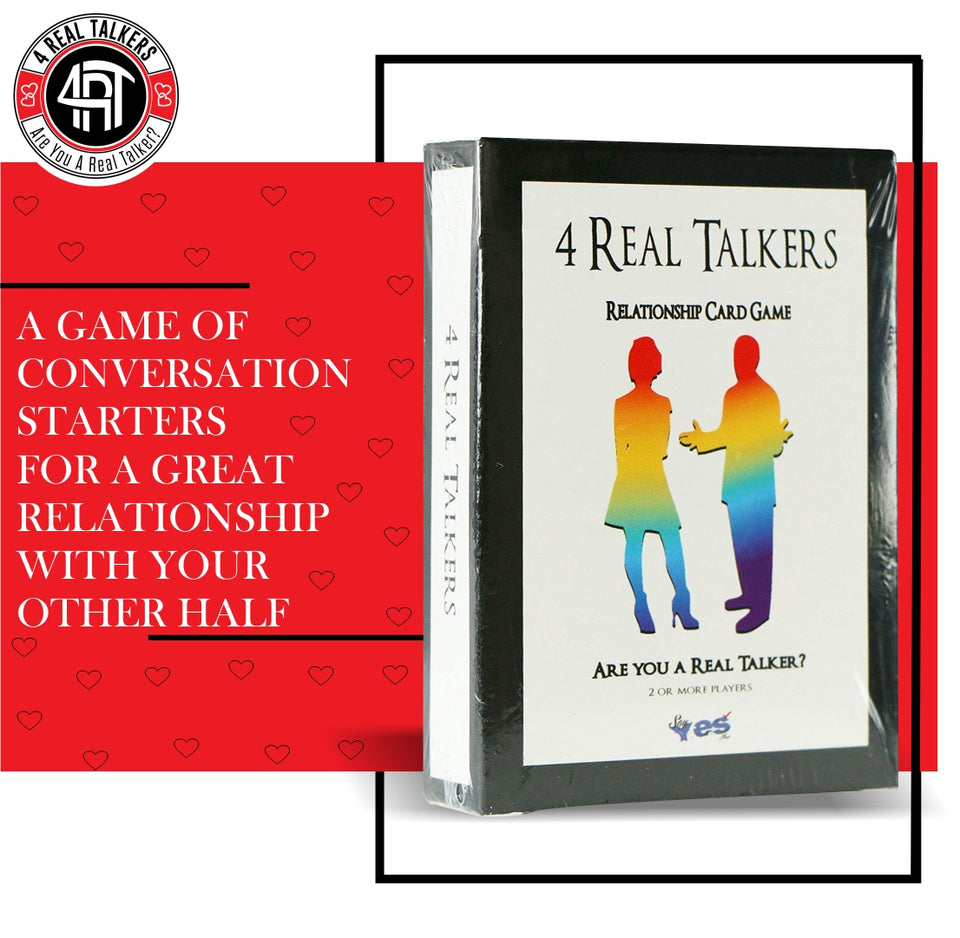 4 REAL TALKERS - Relationship Card Game & Party Game – 4 Real Talkers