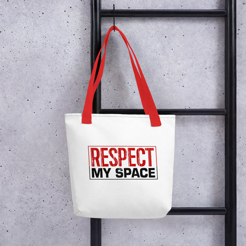 Respect My Space Tote Bag - 4 Real Talkers - Relationship Card Game