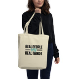 Real People Say Tote bag - 4 Real Talkers - Relationship Card Game