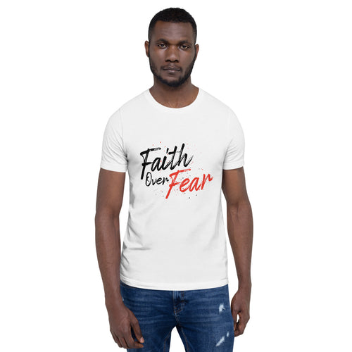 Faith Over Fear: Short-Sleeve T-Shirt - 4 Real Talkers - Relationship Card Game