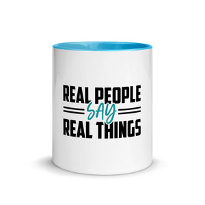 Say Real Things Mug - 4 Real Talkers - Relationship Card Game