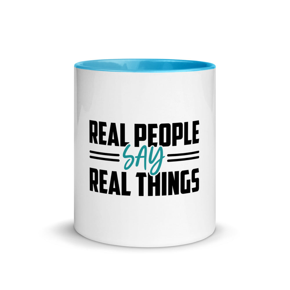 Say Real Things Mug - 4 Real Talkers - Relationship Card Game