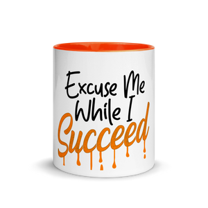 Excuse Me While Succeed Mug - 4 Real Talkers - Relationship Card Game