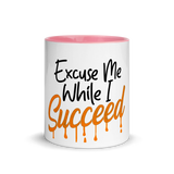 Excuse Me While Succeed Mug - 4 Real Talkers - Relationship Card Game