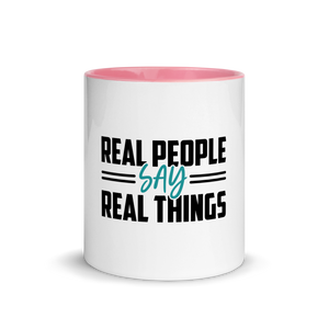 People Say Real Things Mug - 4 Real Talkers - Relationship Card Game