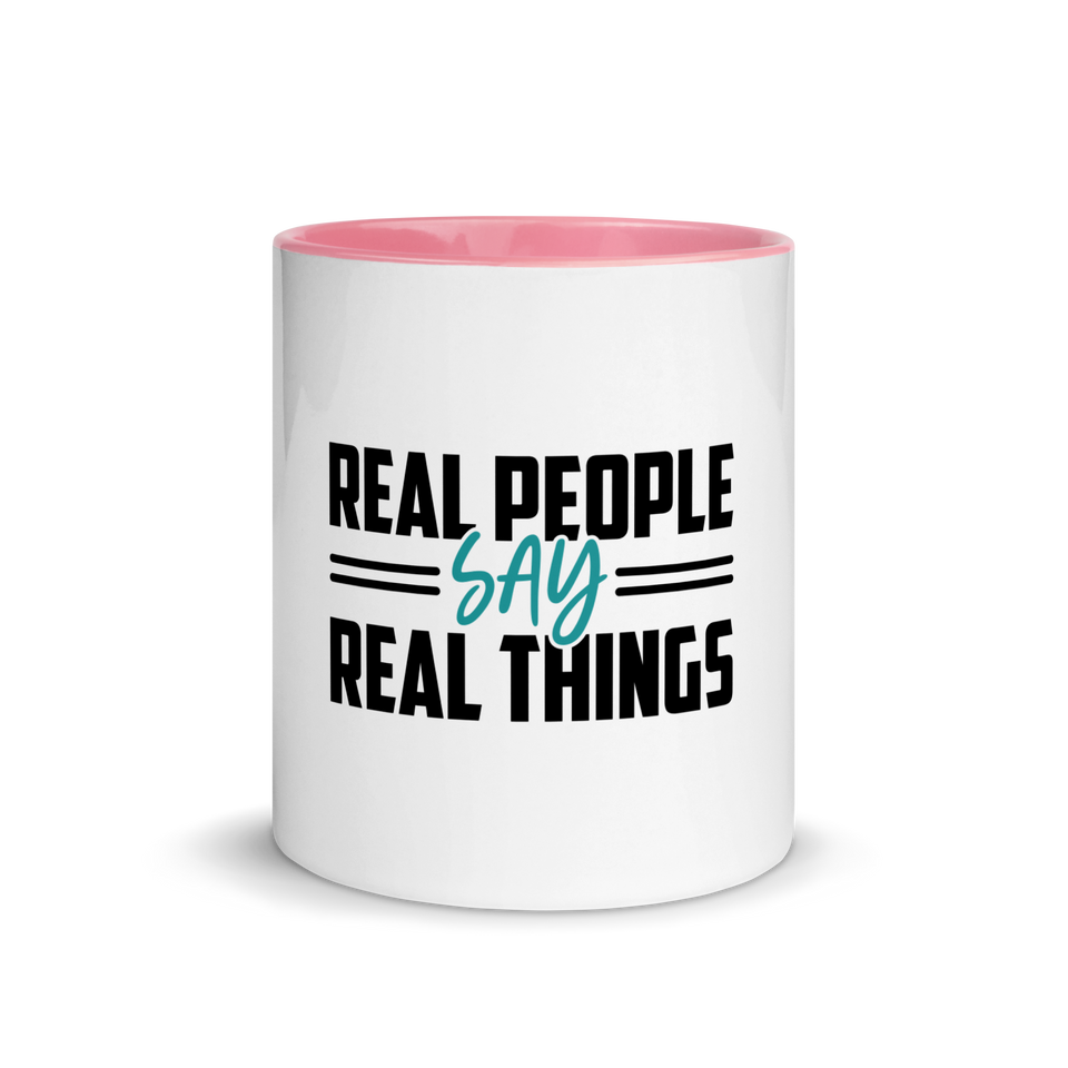 People Say Real Things Mug - 4 Real Talkers - Relationship Card Game