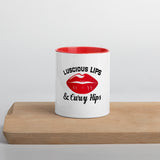 Luscious Lips Mug - 4 Real Talkers - Relationship Card Game